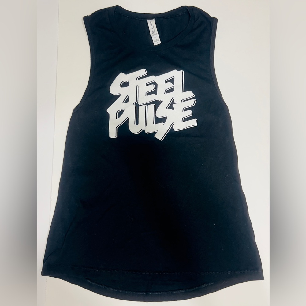 Bella Canvas Black Graphic Muscle Tee
